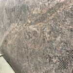 Quartzite – Spectro Brown leather slab-min